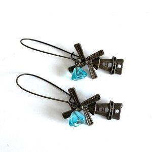 New Indio Jewelry New Bronze Windmill Flower Earrings #301